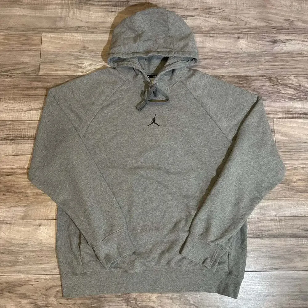 Jordan Sport Dri-Fit Fleece Pullover Hoodie - Grey